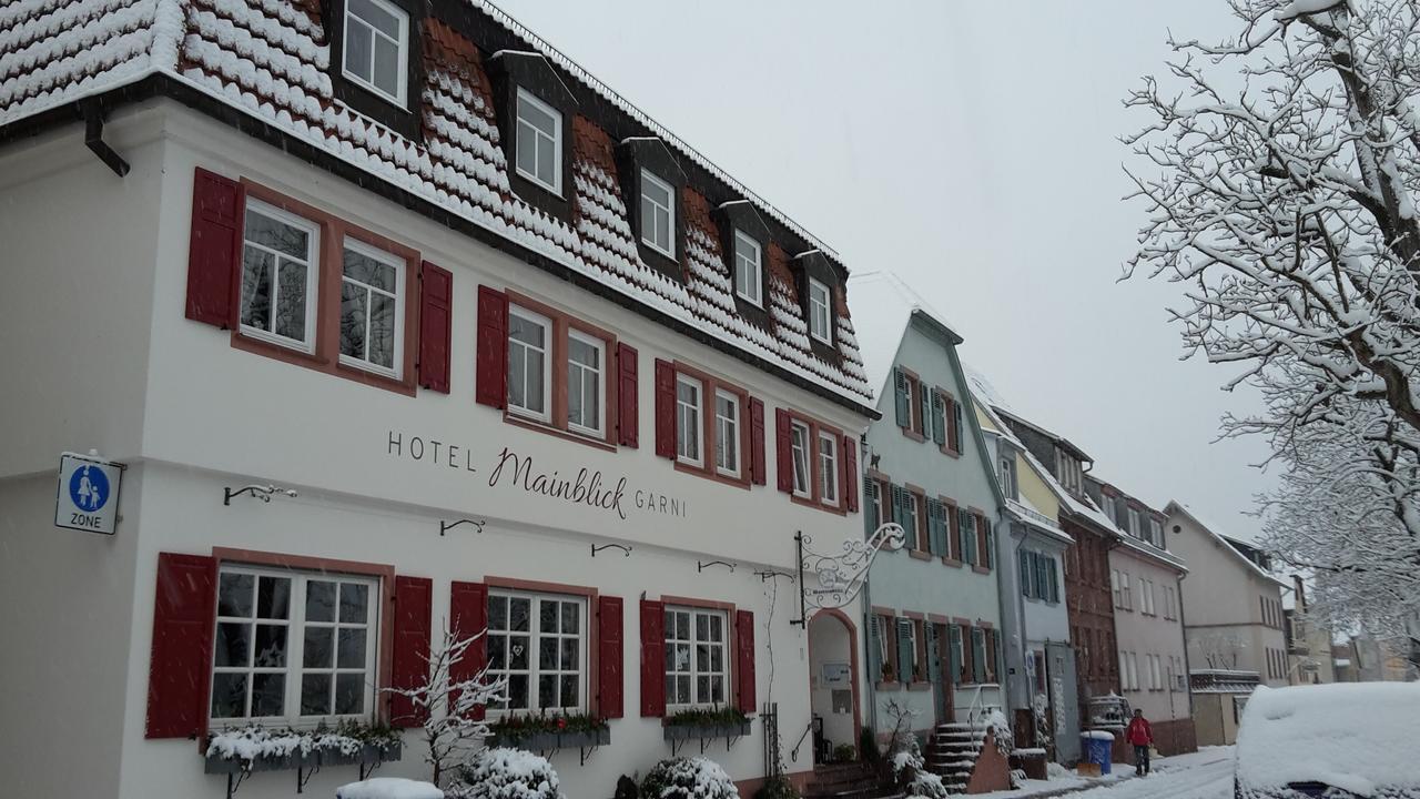 Hotel Mainblick Garni Marktheidenfeld Exterior foto
